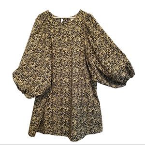 Floral Puff Sleeve Dress